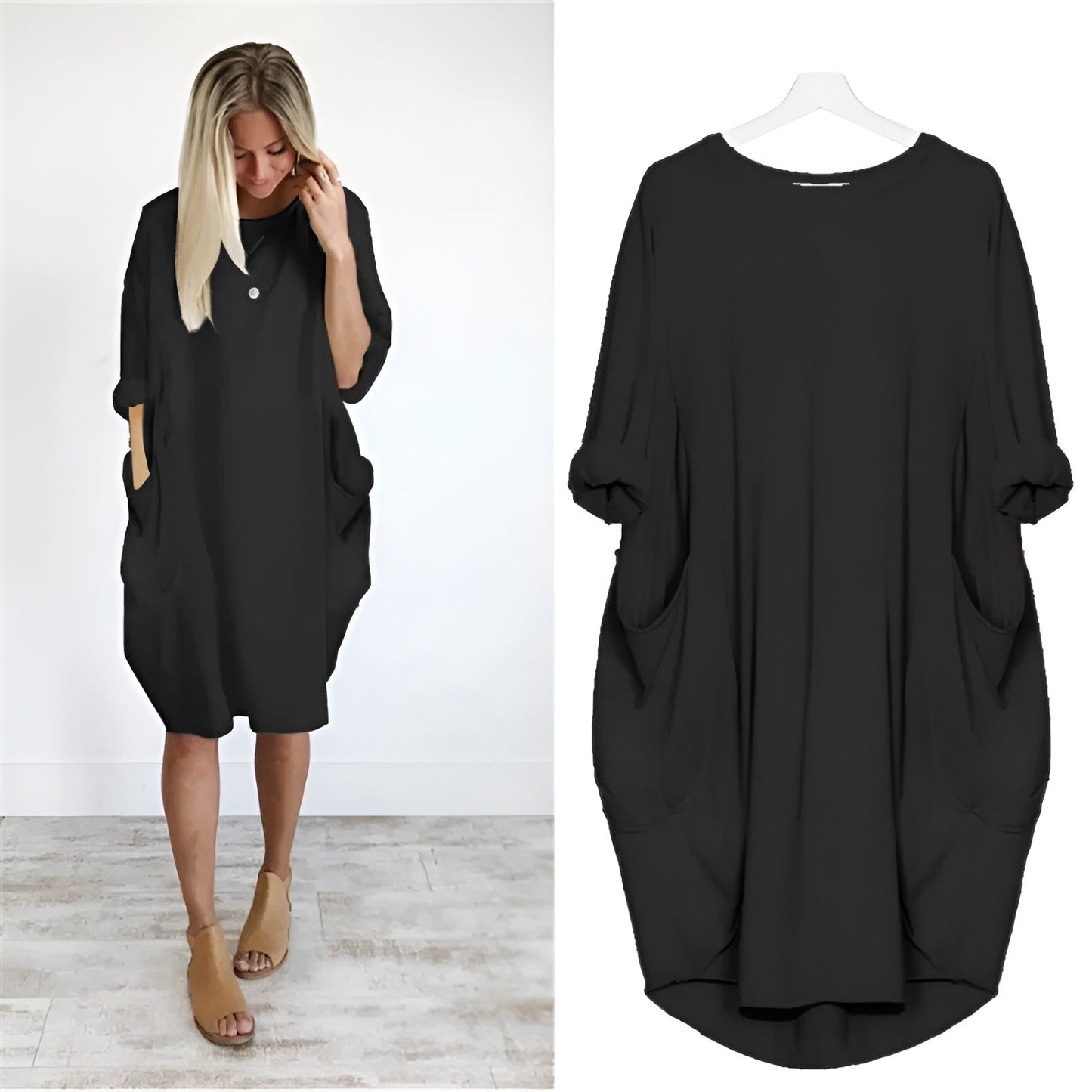 Eli™ | Vestido cómodo con bolsillos