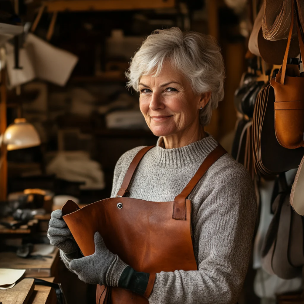 Mila | Bolso de mano vintage con cierre de solapa