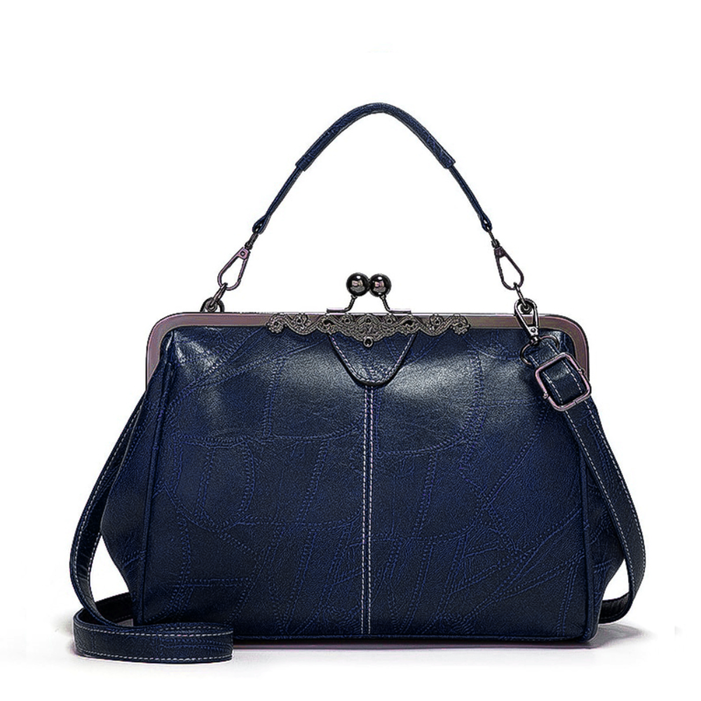 Mila | Bolso de mano vintage con cierre de solapa