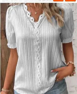 Marta | Blusa Tejida con Cuello V