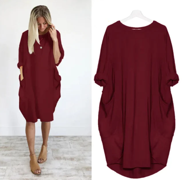 Eli™ | Vestido cómodo con bolsillos