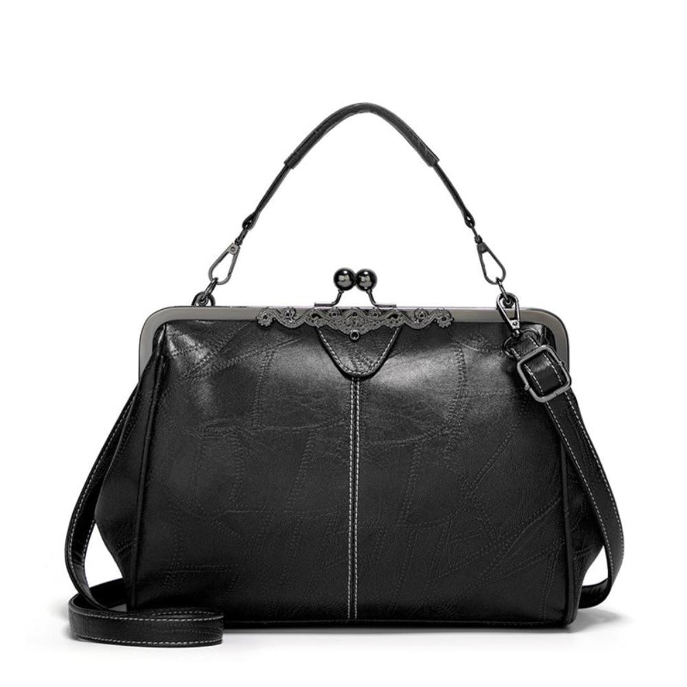 Mila | Bolso de mano vintage con cierre de solapa