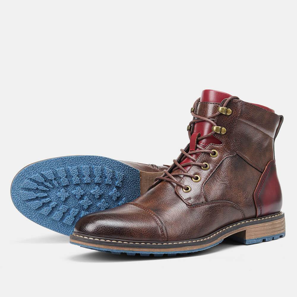 Leo™ - Botas Oxford premium de cuero hechas a mano