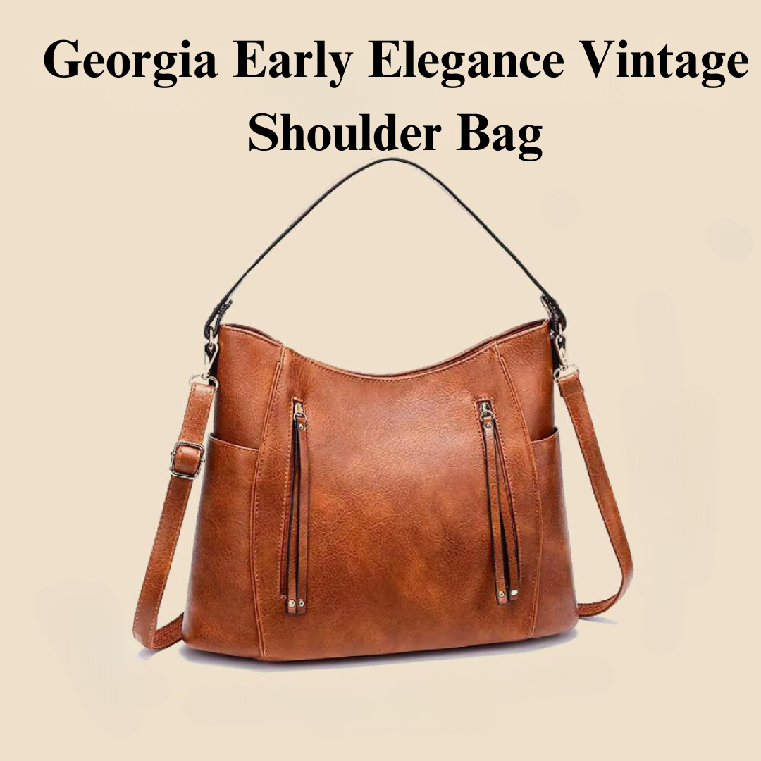 Georgia | Bolso de hombro vintage de elegancia temprana
