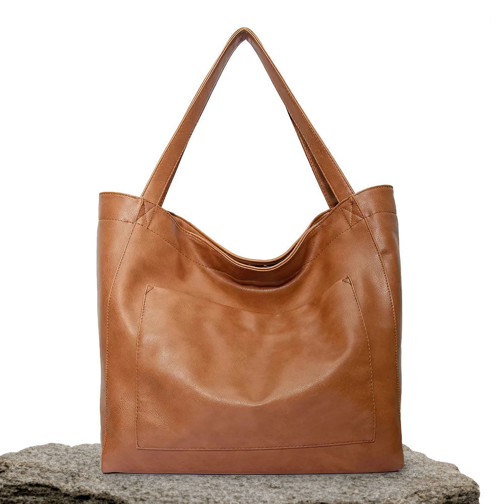Samantha | Bolsa de hombro suave de lujo grande