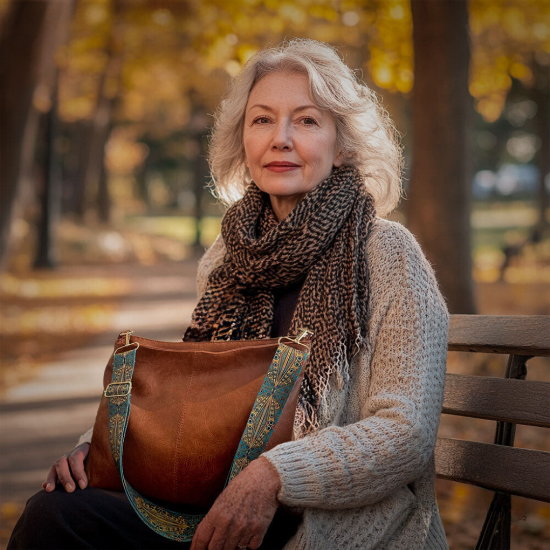 Chelsey | Bolso de hombro con encanto vintage