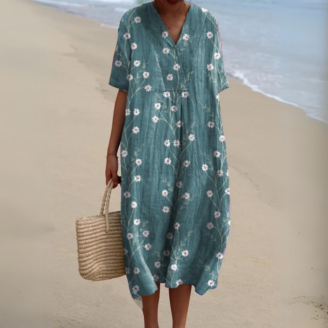 Nicole | Vestido de Verano con Flores