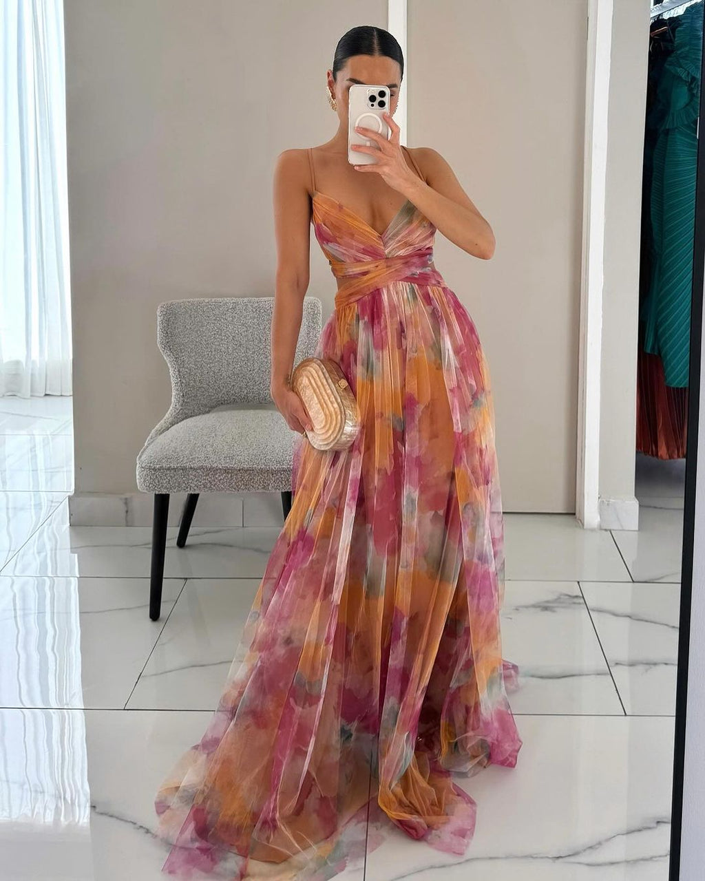 Giselle - Encantador vestido con estampado floral