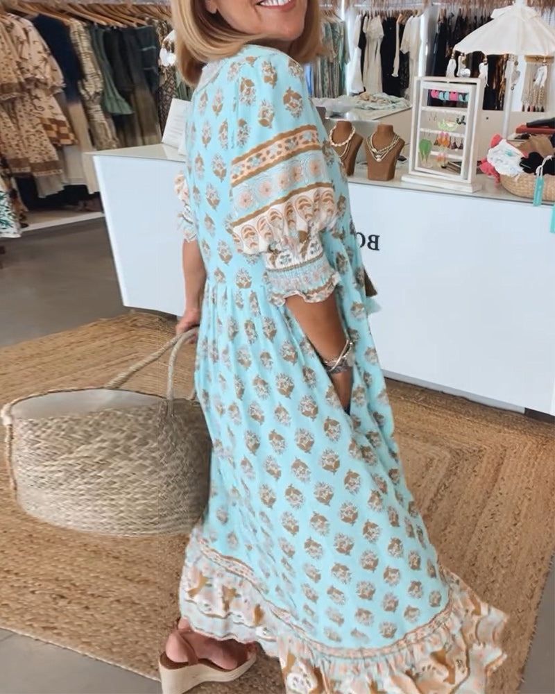 Alma | Vestido Estampado que Te Hace Sentir Viva