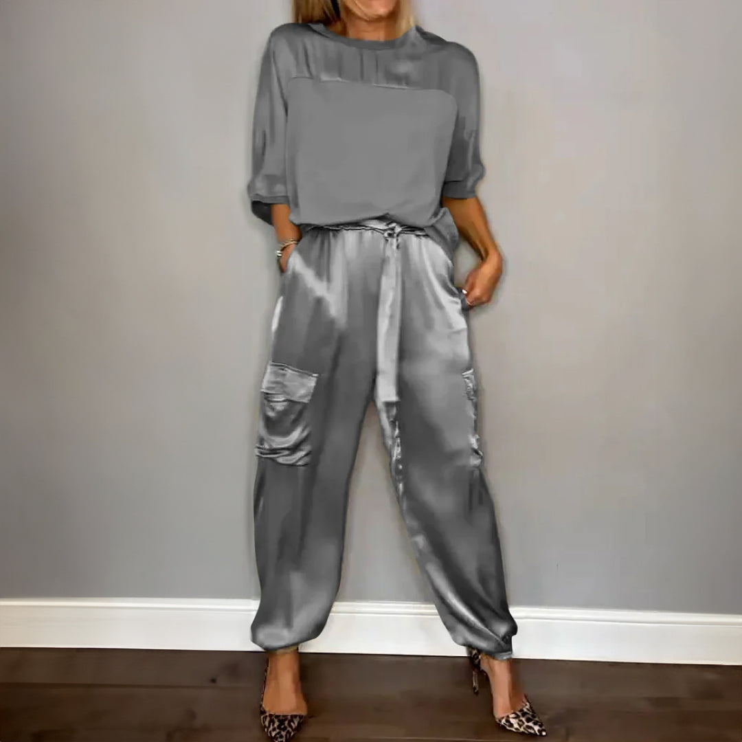 Corina | Conjunto Satén Versátil