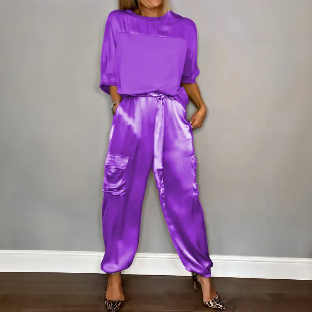 Corina | Conjunto Satén Versátil