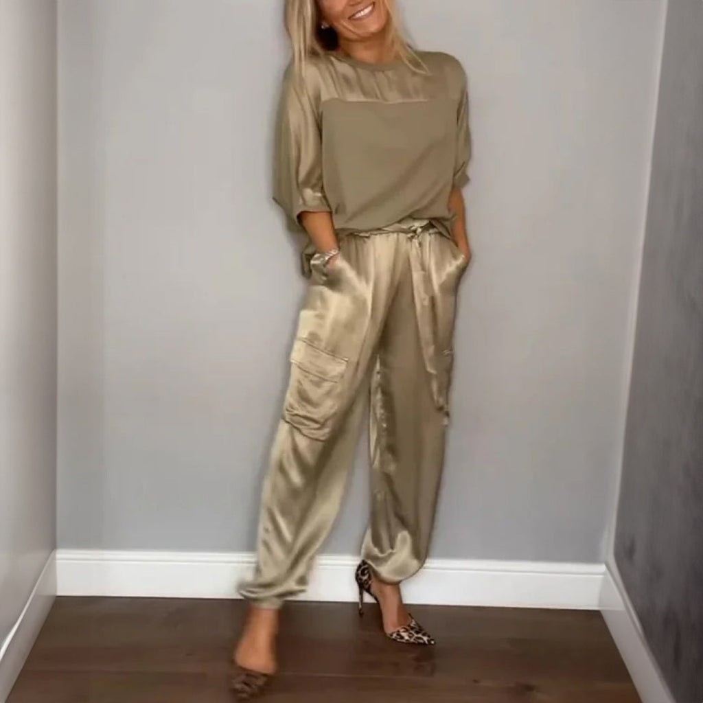 Corina | Conjunto Satén Versátil