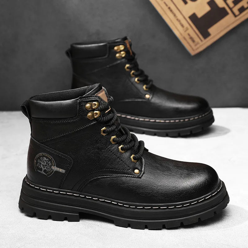 Botas de Cuero Invernales Lorenzo