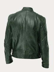 Víctor™ | Chaqueta de cuero informal: estilo y comodidad atemporales