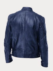 Víctor™ | Chaqueta de cuero informal: estilo y comodidad atemporales