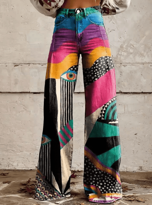 Pantalones Bohemios Vintage