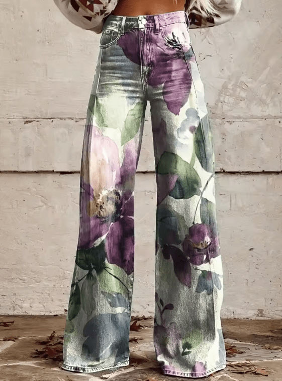 Pantalones Bohemios Vintage