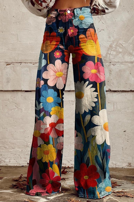 Pantalones Bohemios Vintage