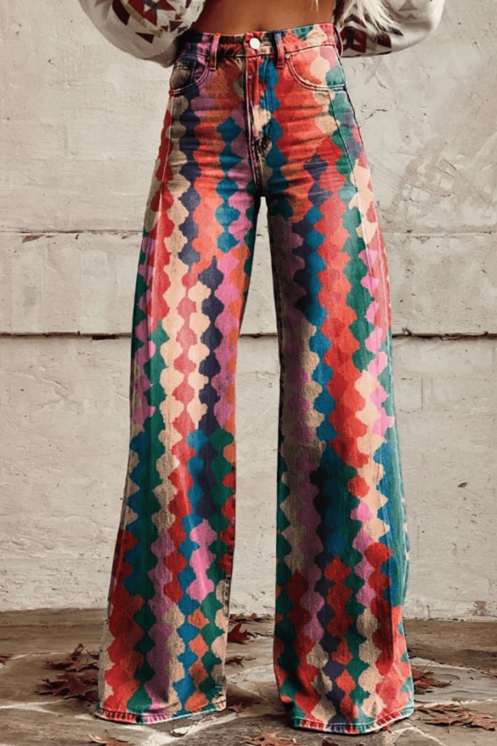 Pantalones Bohemios Vintage