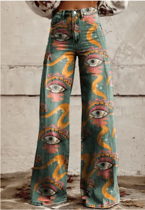 Pantalones Bohemios Vintage