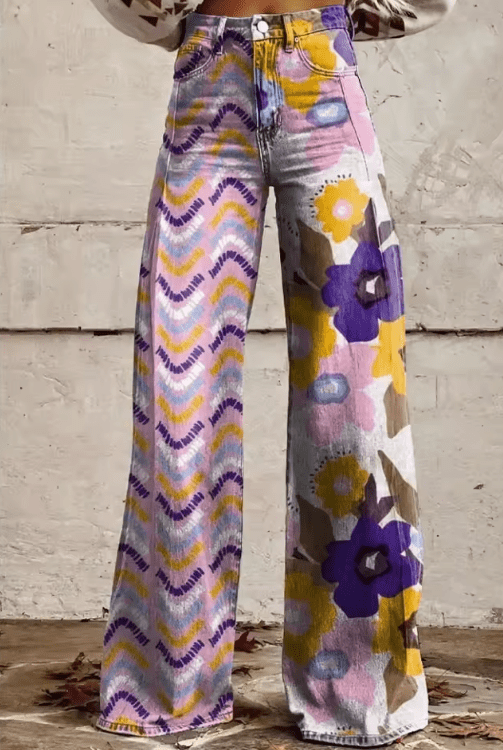 Pantalones Bohemios Vintage