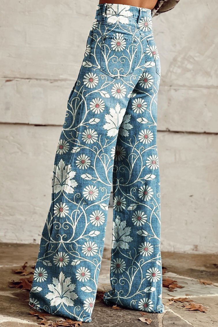 Pantalones Bohemios Vintage