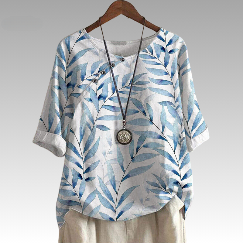 Isabela™ | Top con Detalles de Botones Inspirado en la Naturaleza