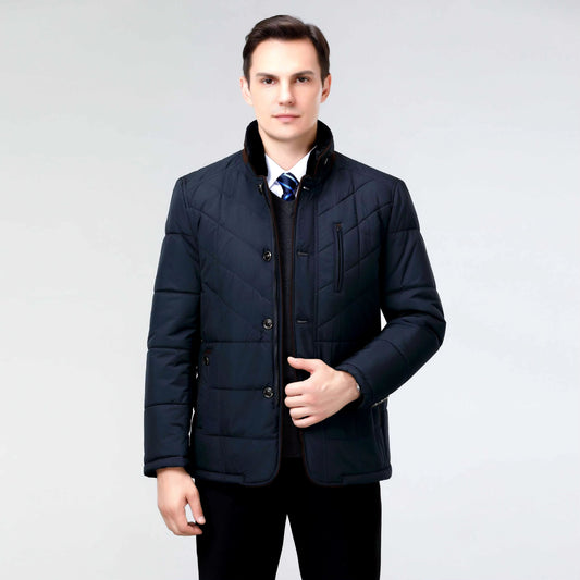 Cruz | Chaqueta de Invierno con Cuello Alto