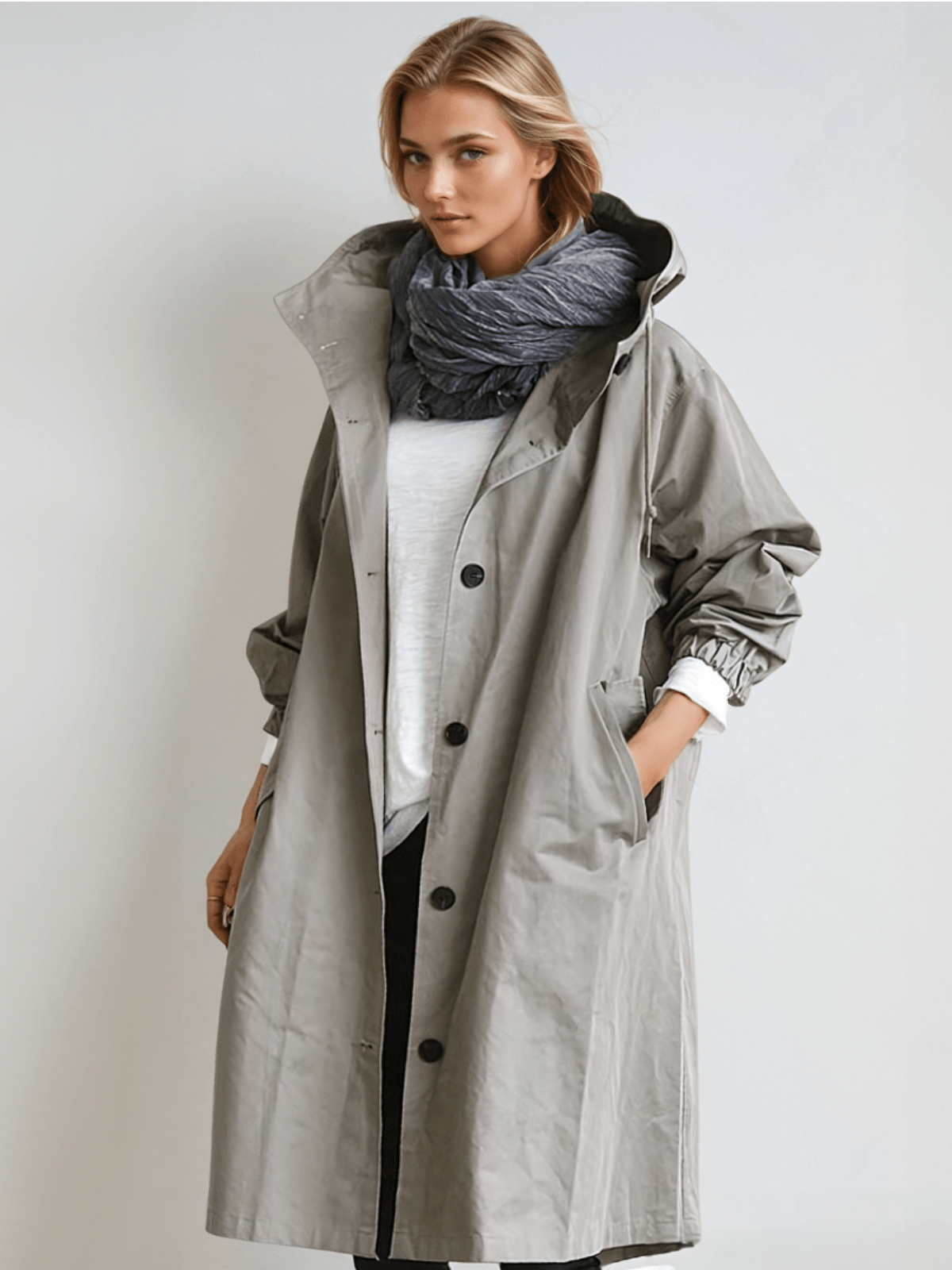 Luna | Gabardina Impermeable Elegante